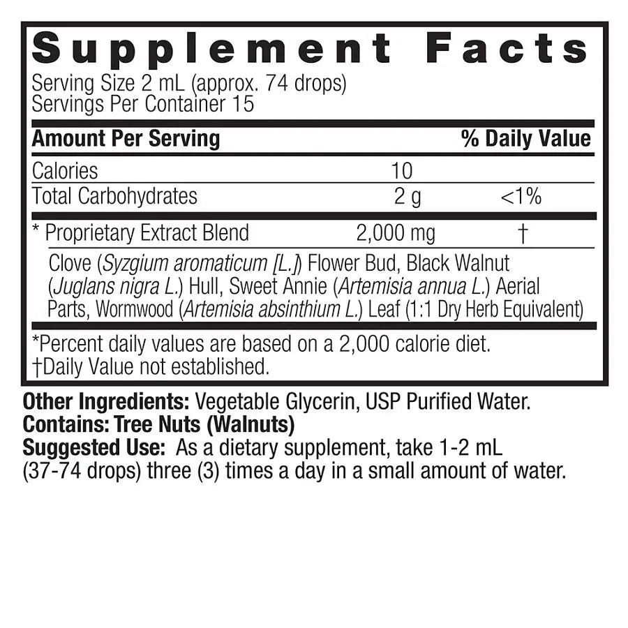 Nature's Answer Black Walnut & Wormwood Complex 1 fl. oz.
