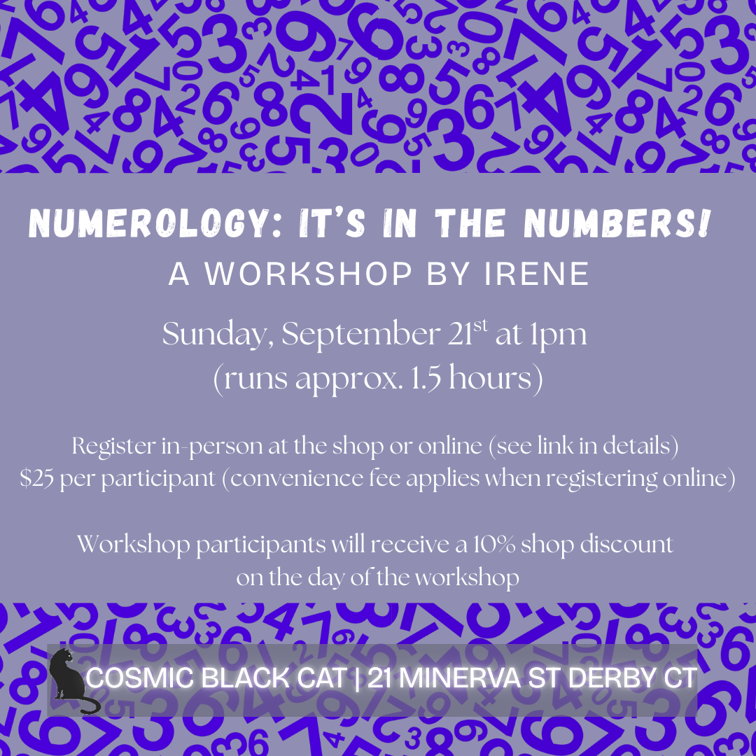 Numerology: It’s in the Numbers! A Workshop by Irene