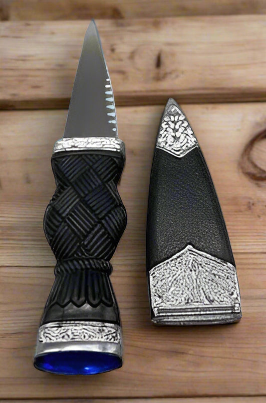 7 1/4" Blue Scottish Dirk