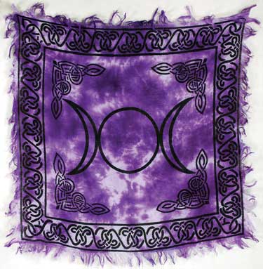 Moon Altar Cloth 18x18"
