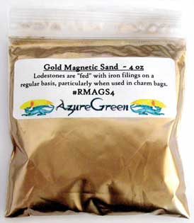 Gold Magnetic Sand (Lodestone Food) 1oz
