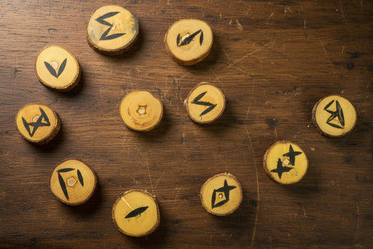 Wood rune set