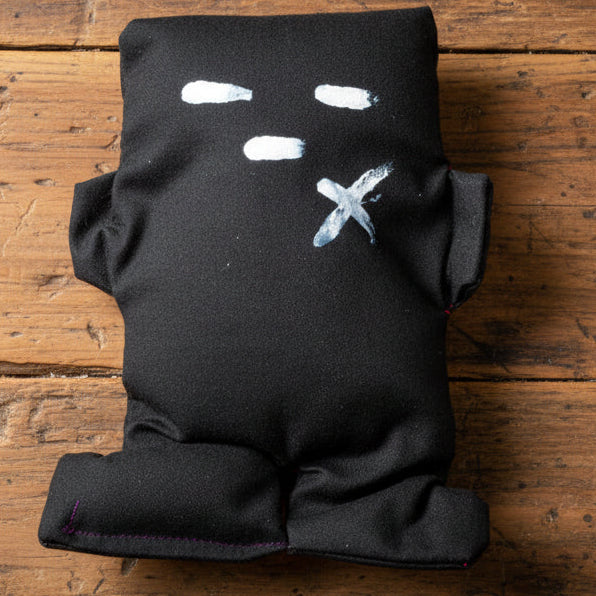 Black Voodoo Doll 5"