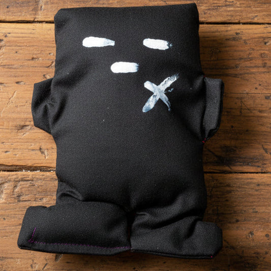 Black Voodoo Doll 5"