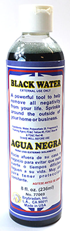 8oz Black Water (Aqua Negra)