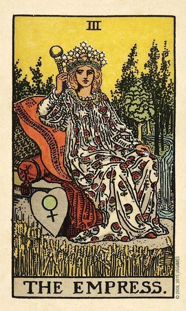 Smith-Waite tarot deck in a tin by Pamela Colman Smith