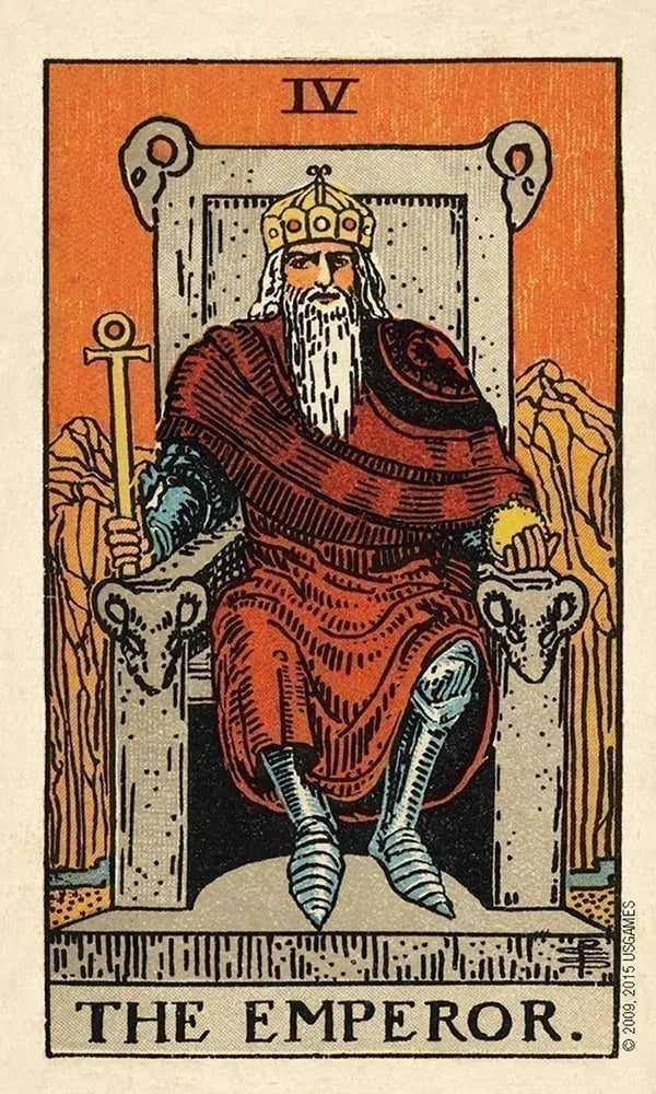 Smith-Waite tarot deck in a tin by Pamela Colman Smith