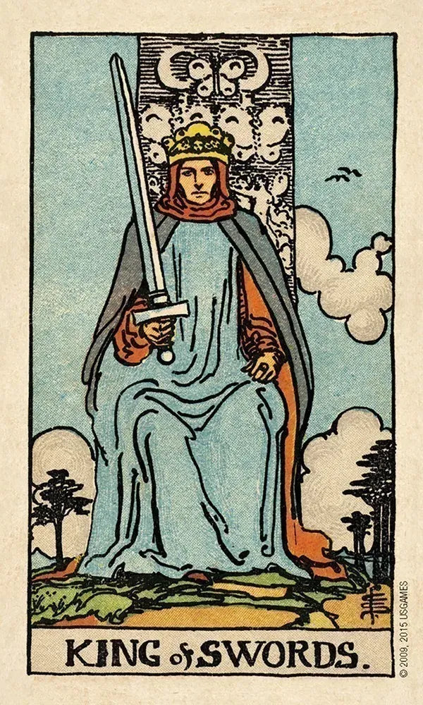 Smith-Waite tarot deck in a tin by Pamela Colman Smith