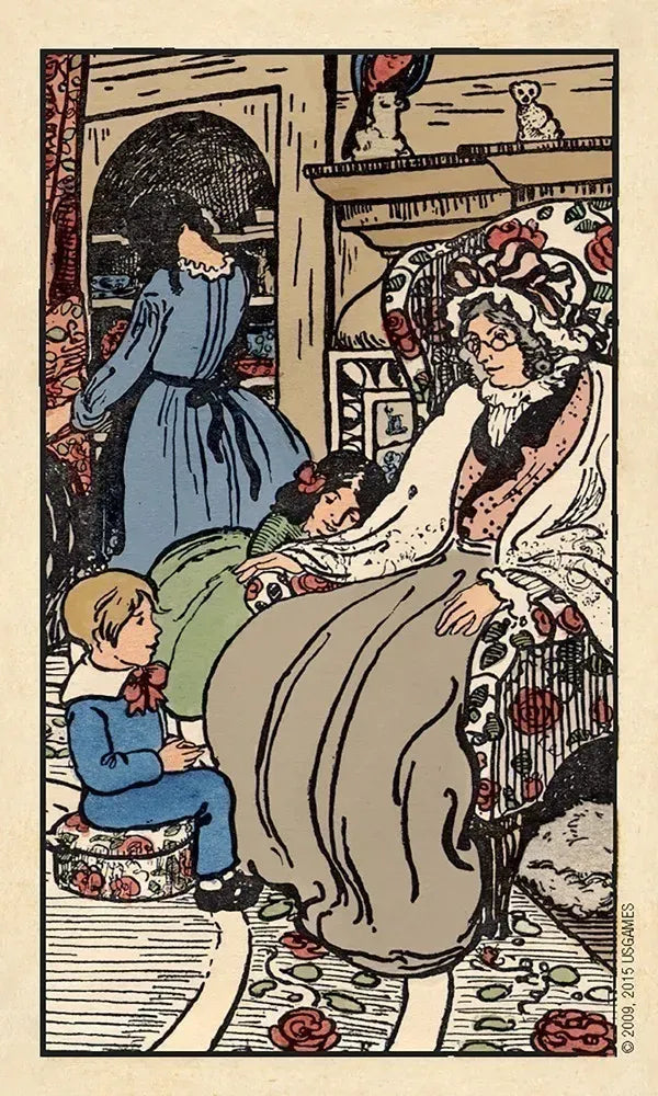 Smith-Waite tarot deck in a tin by Pamela Colman Smith