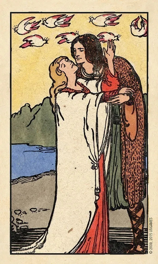 Smith-Waite tarot deck in a tin by Pamela Colman Smith
