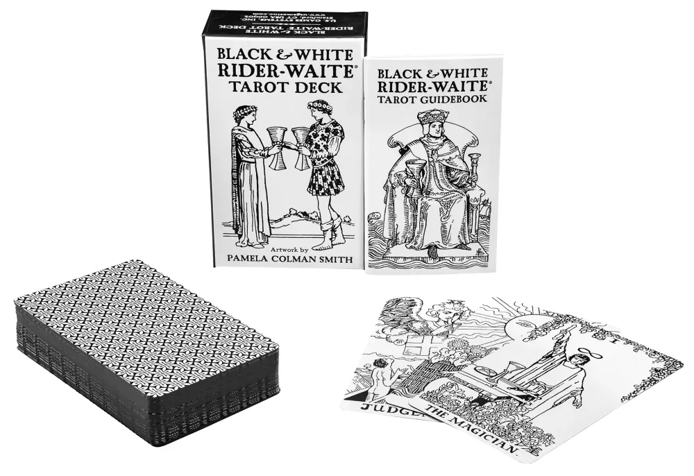 Black & White Rider-Waite® Tarot Deck
