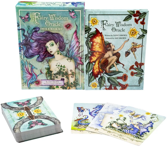 Fairy Wisdom Oracle Deck & Book Set