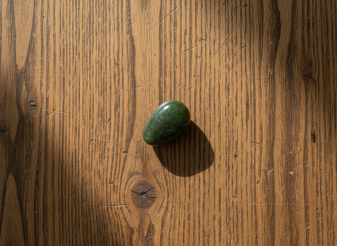 Vesuvianite (also known as Idocrase) promotes courage, vitality, and a joyful connection to life. 