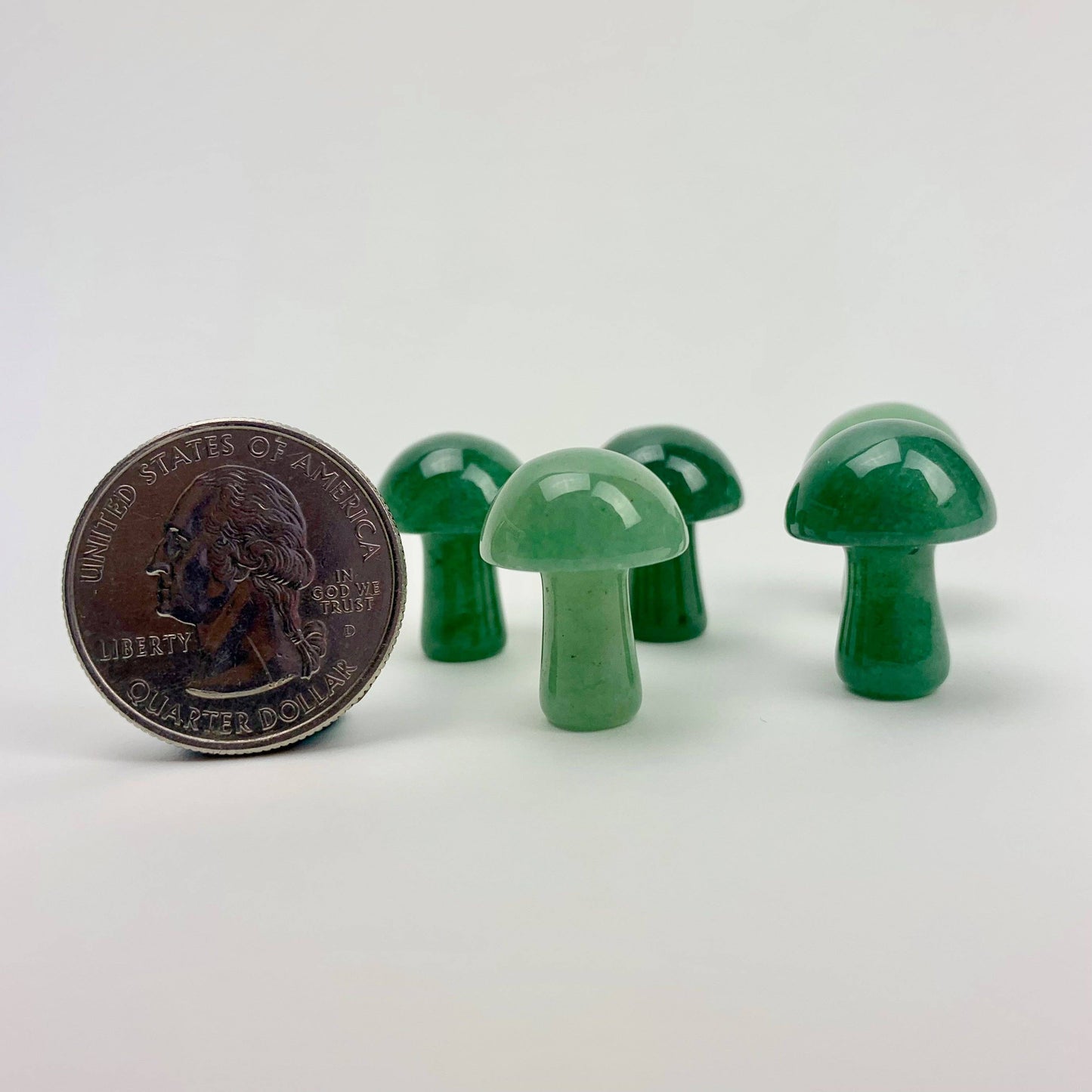 Mini Magic Mushrooms stone carving | 20mm