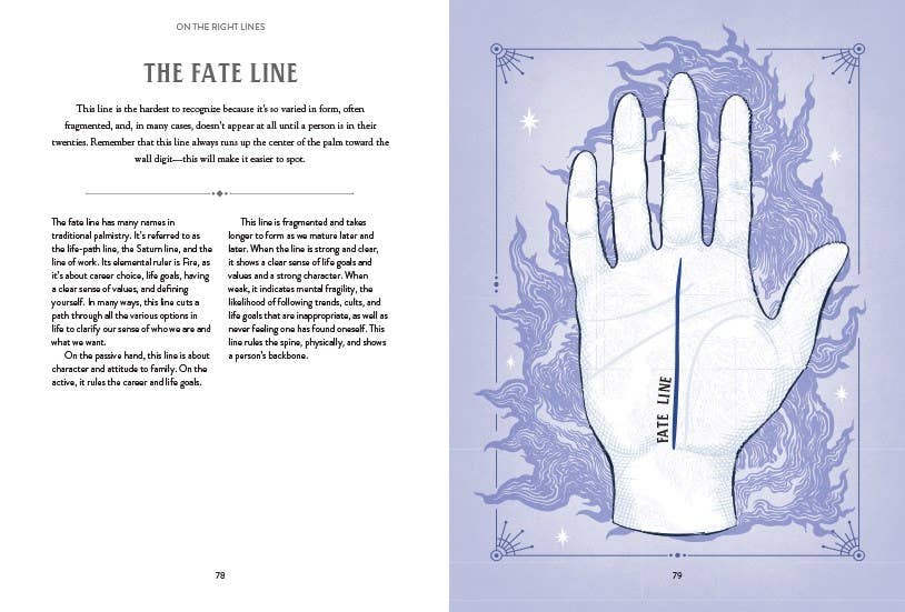 Modern Palm Reader (Guidebook & Deck Set)