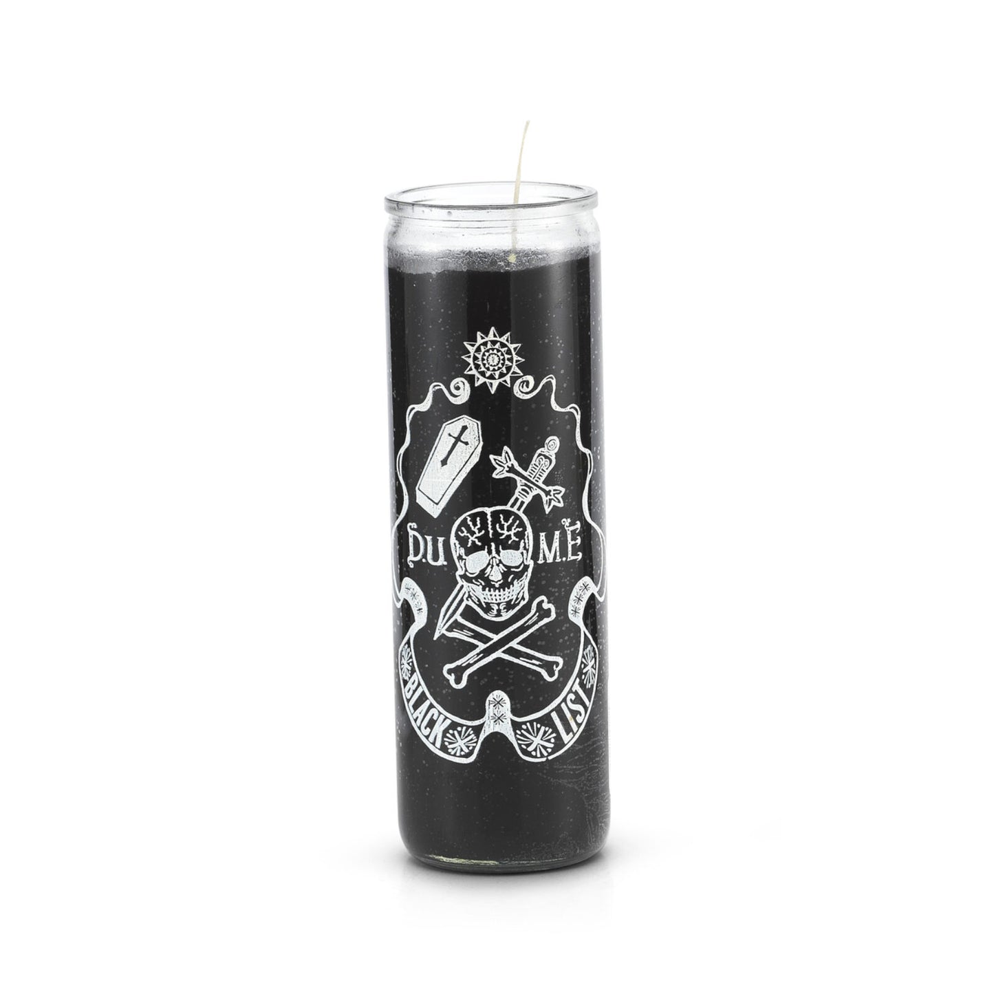 Black List D.U.M.E Skull 7 Day Black Candle (DUME)