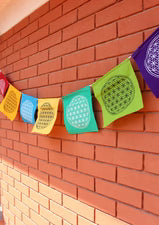 Flower of Life Prayer Flags
