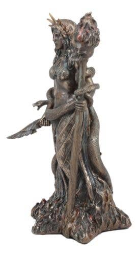 Hecate Statue Bronze
