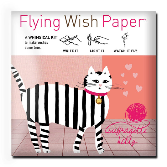 SUFFRAGETTE KITTY / 15 WISH PAPER™ / Empowerment Ritual Gift
