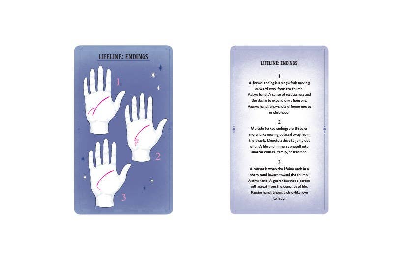 Modern Palm Reader (Guidebook & Deck Set)