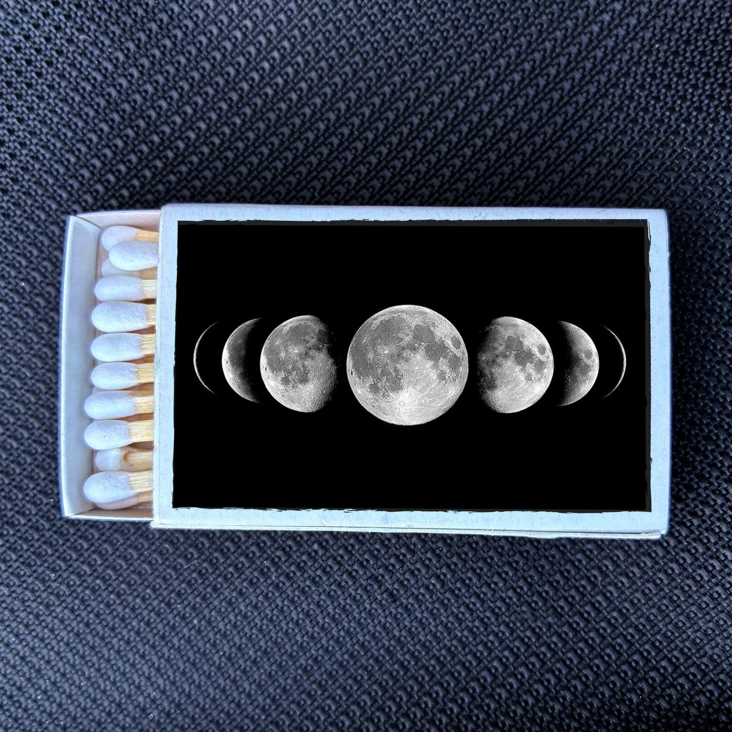Matches • Moon Phases Matchbox • Candle Accessory
