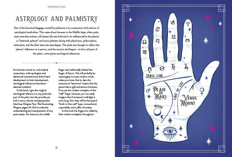 Modern Palm Reader (Guidebook & Deck Set)