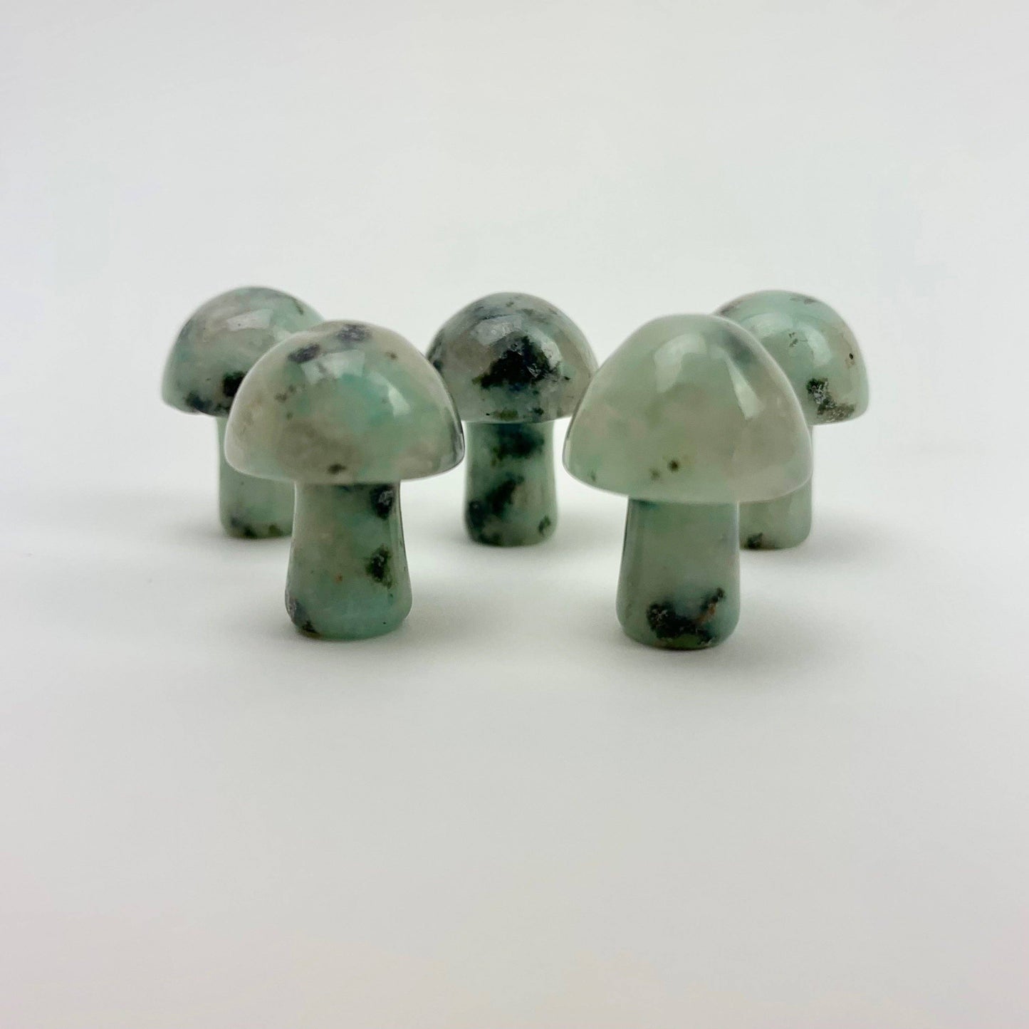 Mini Magic Mushrooms stone carving | 20mm