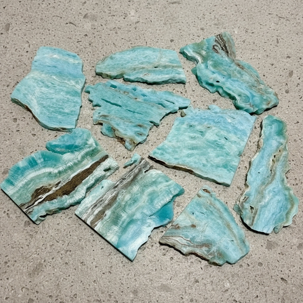 Hemimorphite Slabs
