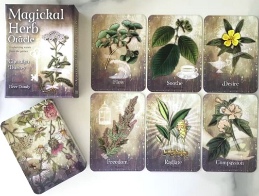 Magickal Herb oracle by Darcey & Dandy