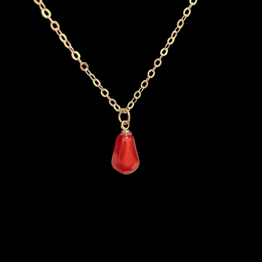 Pomegranate Seed Necklace Persephone