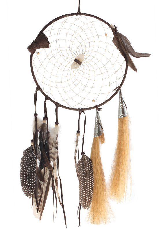 Dream Catcher- Dream Teaching w/ Quartz Crystal & Horse hair