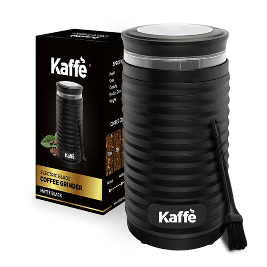 Kaffe Electric Coffee Grinder w/ Cleaning Brush - 3.5oz